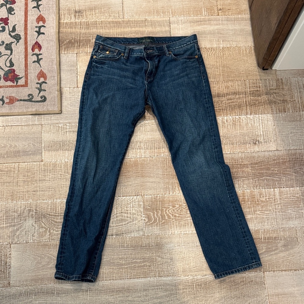 Lauren Ralph Lauren Indigo Straight Jeans